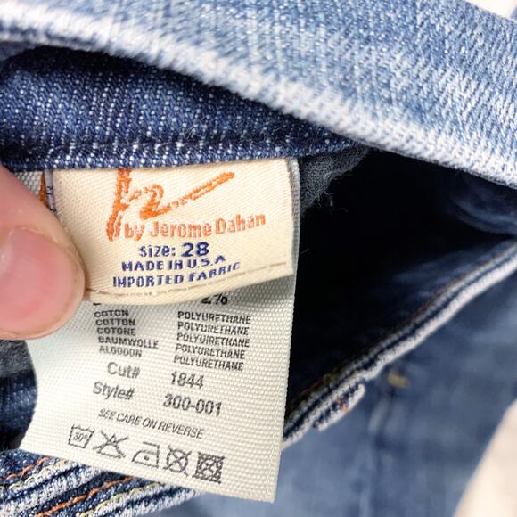 Citizens of Hummanity Womens Size 28 Sophia #300 Medium Wash Denim Skirt - Picture 6 of 12